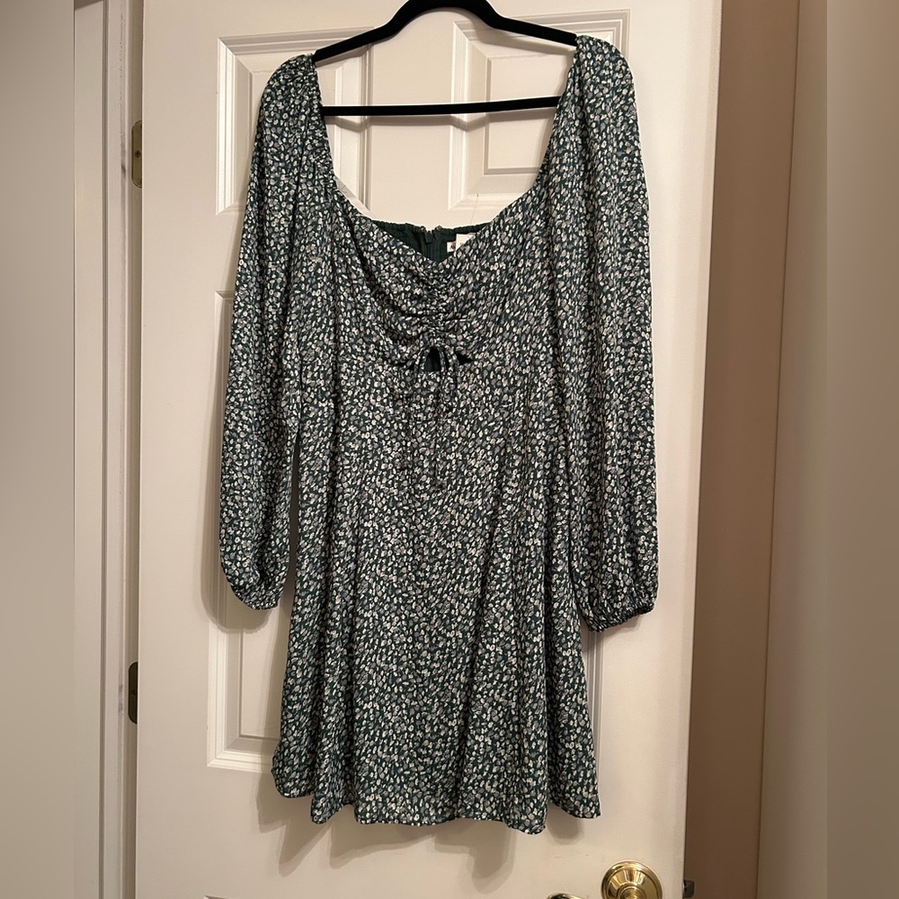 Abercrombie long sleeve mini dress